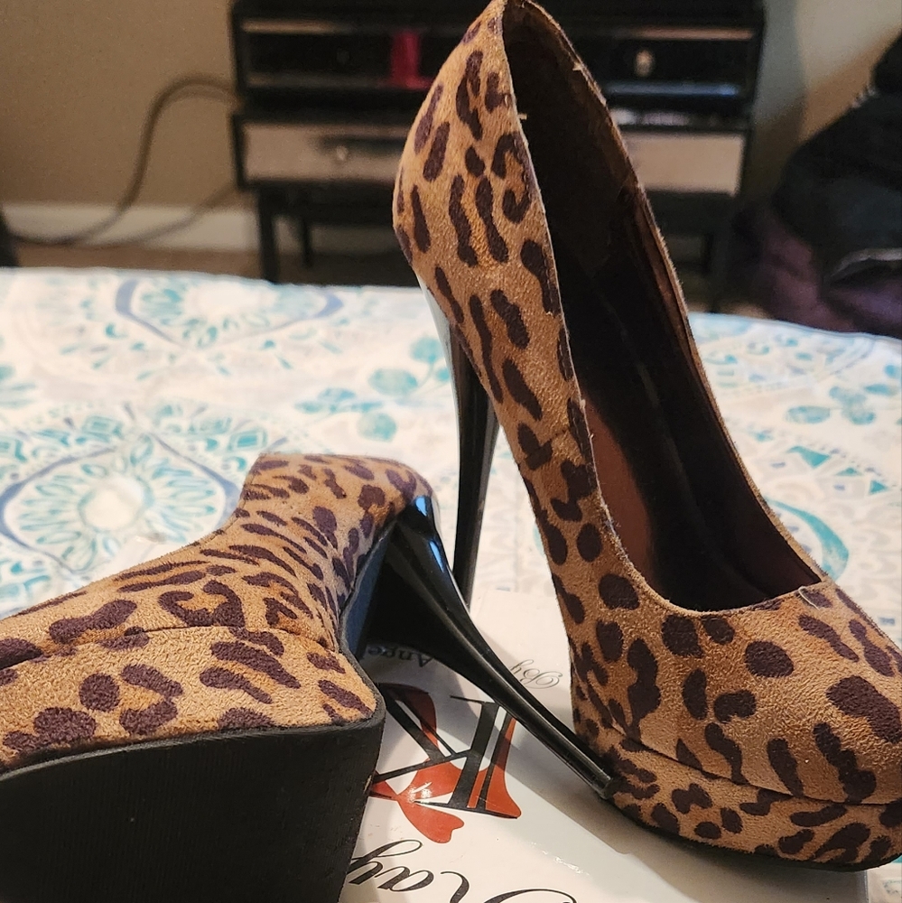 Leopard print shoes